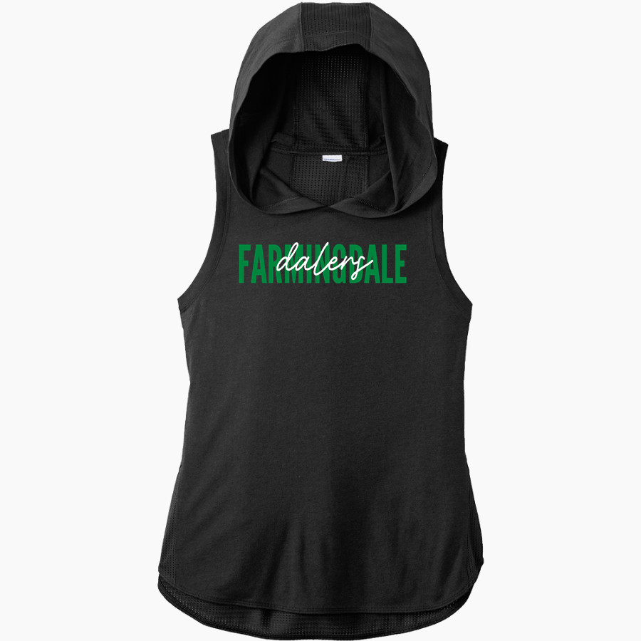 FARMINGDALE HIGH SCHOOL DALERS <span class="pdp-name-mascot">FARMINGDALE DALERS</span> Sport-Tek Women's Hoodie Tank