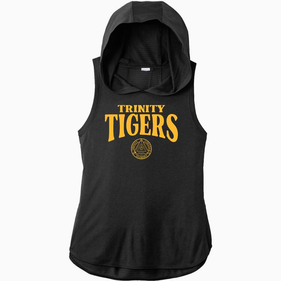 Trinity Tigers <span class="pdp-name-mascot">Trinity College of Florida Tigers</span> Sport-Tek Women's Hoodie Tank