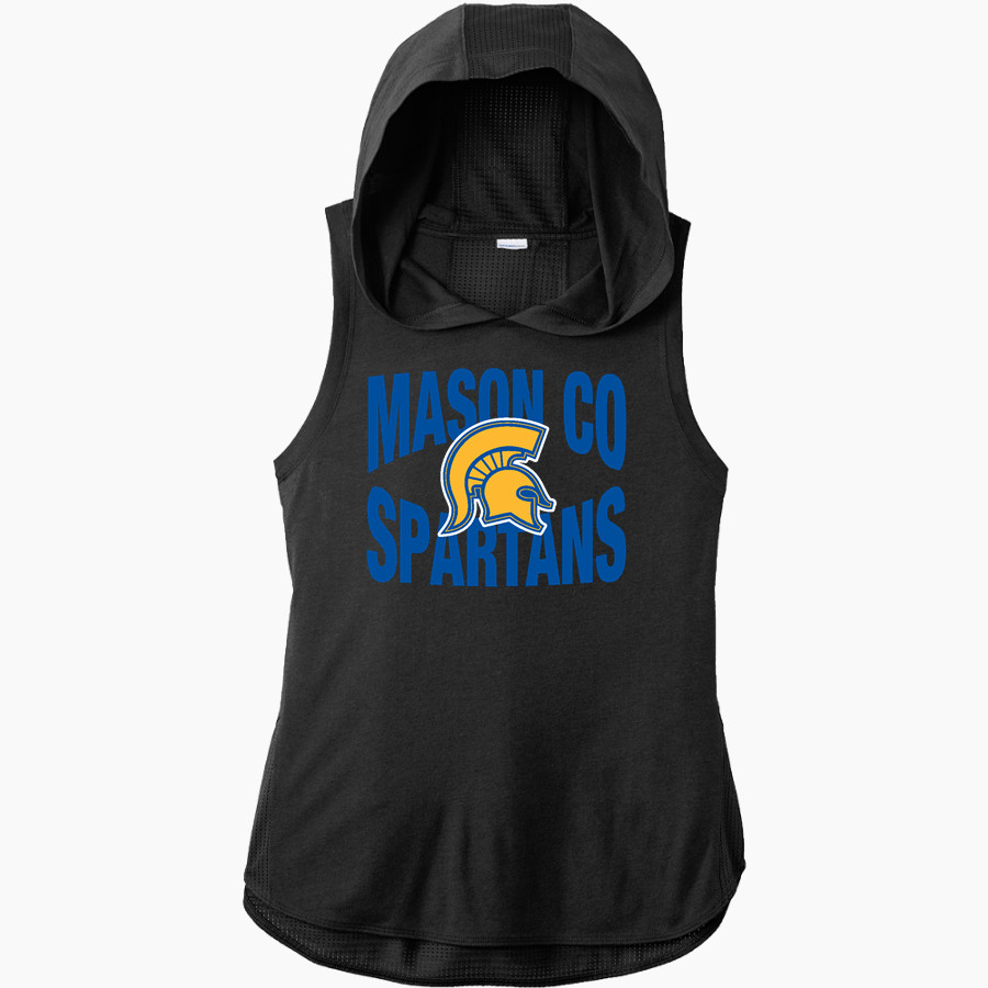 MASON CO CENTRAL HIGH SCHOOL SPARTANS Sport-Tek Women's Hoodie Tank