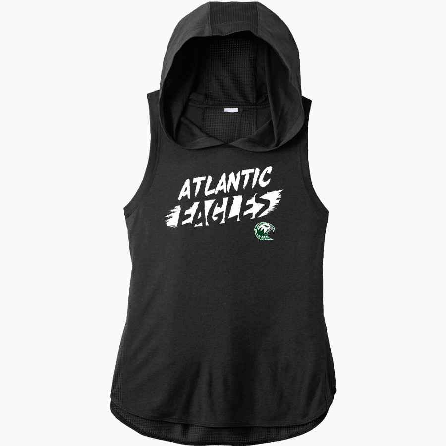 ATLANTIC COMMUNITY HIGH SCHOOL EAGLES <span class="pdp-name-mascot">ATLANTIC EAGLES</span> Sport-Tek Women's Hoodie Tank