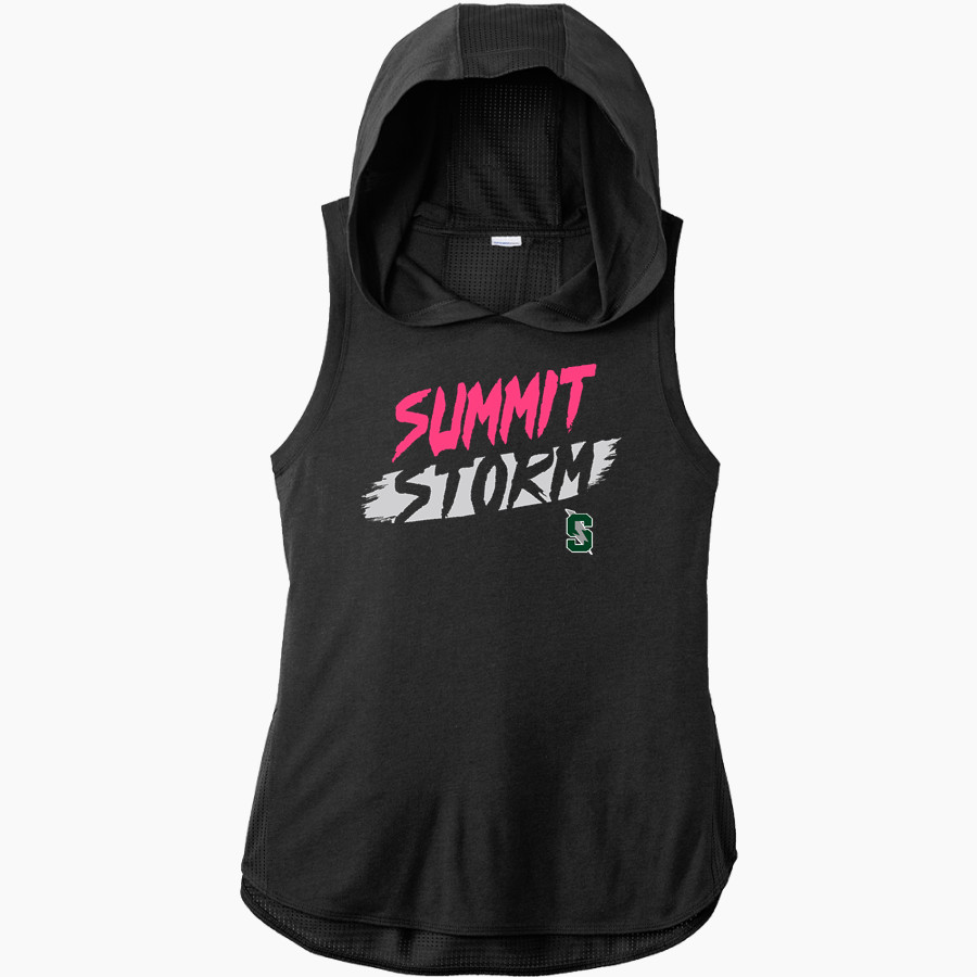 Summit High School Storm Sport-Tek Women's Hoodie Tank