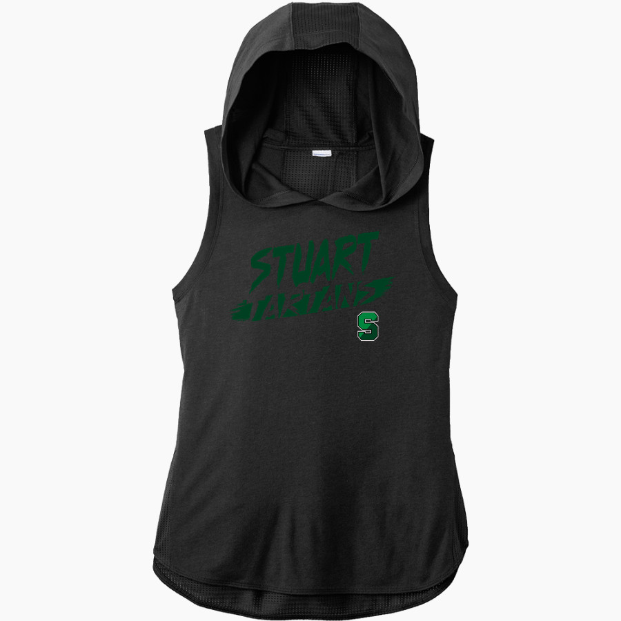 Stuart Tartans Sport-Tek Women's Hoodie Tank