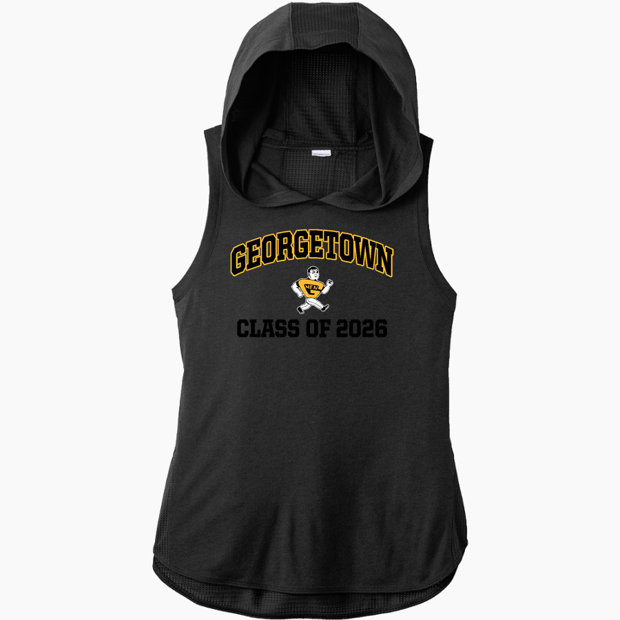 GEORGETOWN HIGH SCHOOL G-MEN <span class="pdp-name-mascot">GEORGETOWN G-MEN</span> Sport-Tek Women's Hoodie Tank