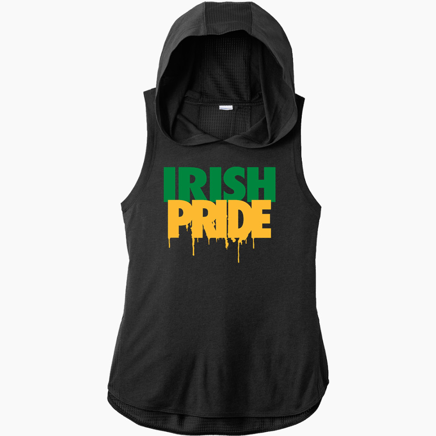 St. Patrick of Heatherdowns Irish <span class="pdp-name-mascot">St. Patrick of Heatherdowns Irish</span> Sport-Tek Women's Hoodie Tank