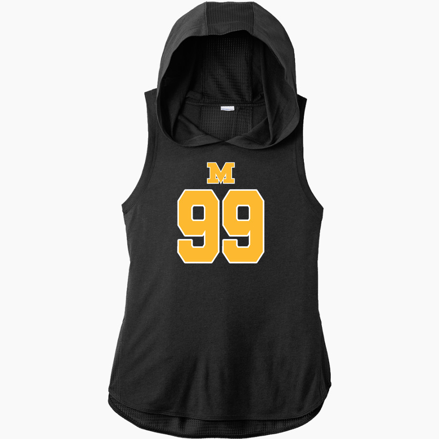 Meridian Warriors Sport-Tek Women's Hoodie Tank