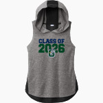 Gunston Herons Sport-Tek Women's Hoodie Tank Front Thumbnail