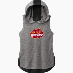 Oak Hills Christian College Wolfpack Sport-Tek Women's Hoodie Tank Front Thumbnail