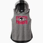 BETHESDA CHRISTIAN HIGH SCHOOL PATRIOTS Sport-Tek Women's Hoodie Tank Front Thumbnail