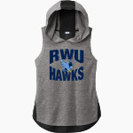 Roger Williams University Hawks <span class="pdp-name-mascot">RWU Hawks</span> Sport-Tek Women's Hoodie Tank Front Thumbnail