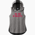 ALAH HIGH SCHOOL KNIGHTS <span class="pdp-name-mascot">ARTHUR KNIGHTS</span> Sport-Tek Women's Hoodie Tank Front Thumbnail