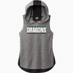 Drew Dragons Sport-Tek Women's Hoodie Tank Front Thumbnail