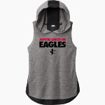 Jupiter Christian Eagles Sport-Tek Women's Hoodie Tank Front Thumbnail