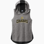Manassas Park Cougars Sport-Tek Women's Hoodie Tank Front Thumbnail