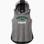 Green Tech Eagles <span class="pdp-name-mascot">Green Tech Soaring Eagles</span> Sport-Tek Women's Hoodie Tank Front Thumbnail