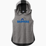 Minnetonka Skippers Sport-Tek Women's Hoodie Tank Front Thumbnail