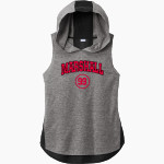 Marshall Mavericks Sport-Tek Women's Hoodie Tank Front Thumbnail