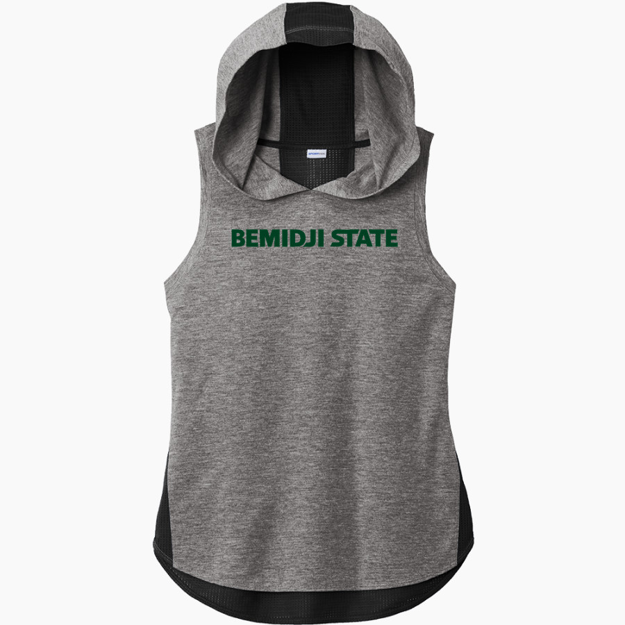 Bemidji State Athletics <span class="pdp-name-mascot">Bemidji State Beavers</span> Sport-Tek Women's Hoodie Tank