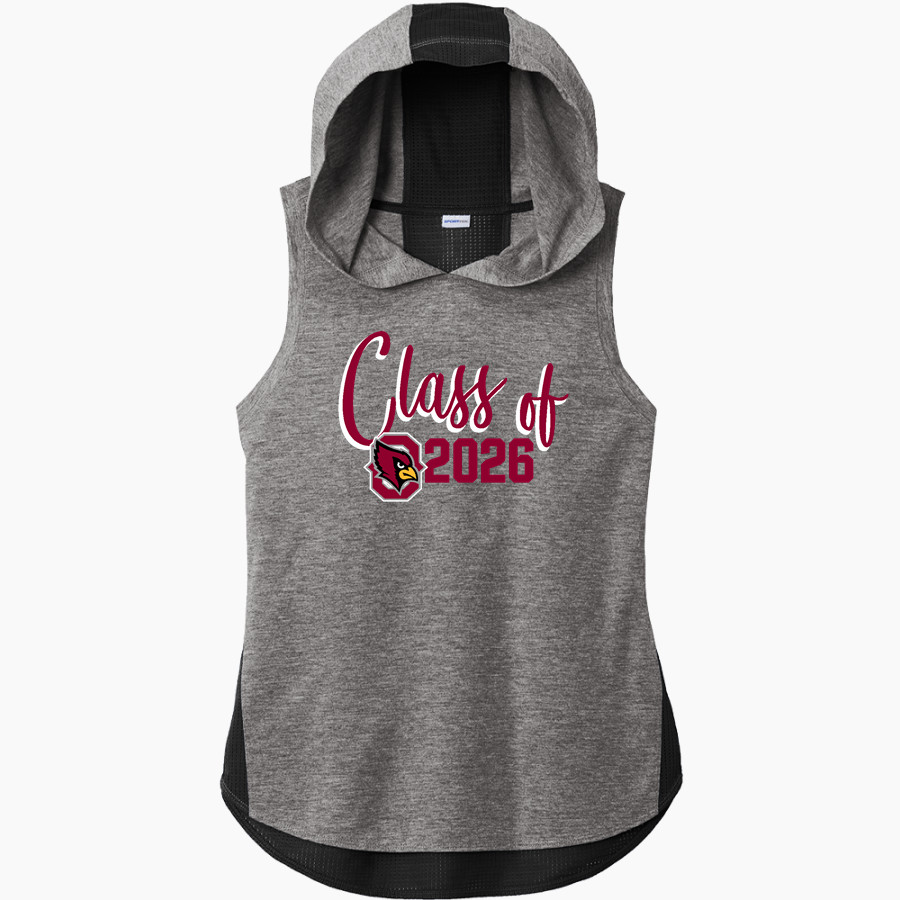 OROSI HIGH SCHOOL CARDINALS <span class="pdp-name-mascot">OROSI CARDINALS</span> Sport-Tek Women's Hoodie Tank