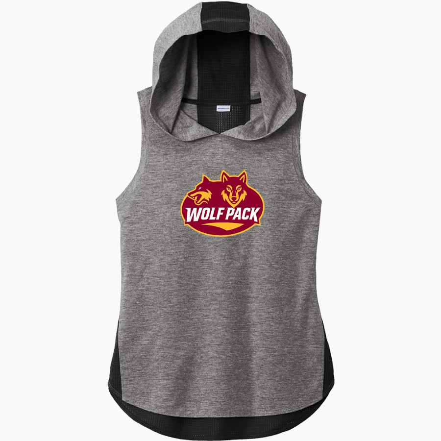 Oak Hills Christian College Wolfpack Sport-Tek Women's Hoodie Tank