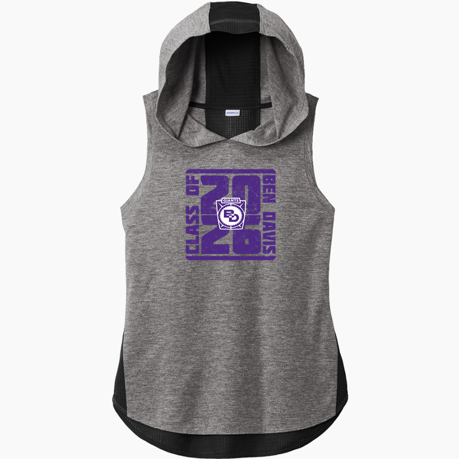 Ben Davis Giants Sport-Tek Women's Hoodie Tank