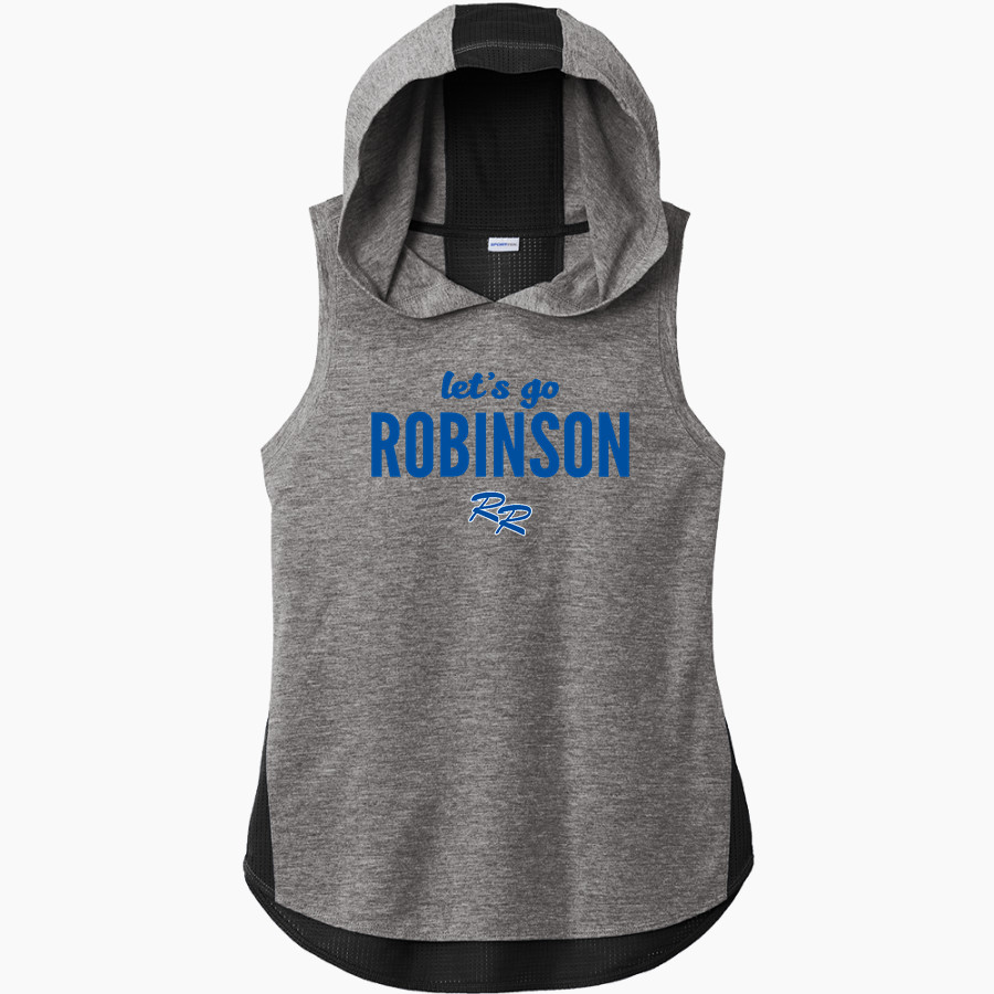ROBINSON HIGH SCHOOL ROCKETS <span class="pdp-name-mascot">ROBINSON ROCKETS</span> Sport-Tek Women's Hoodie Tank