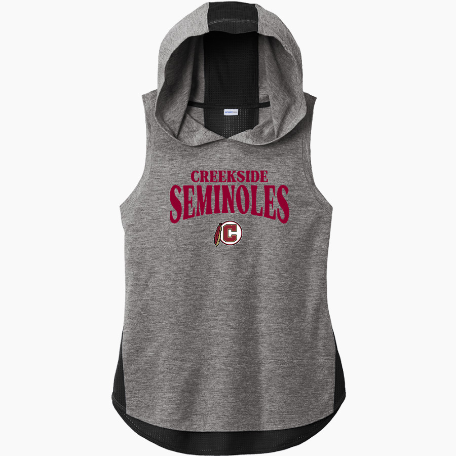 Creekside Seminoles Sport-Tek Women's Hoodie Tank