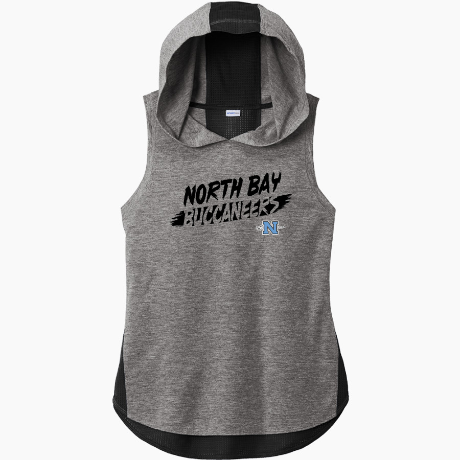 NORTH BAY HAVEN Buccaneers <span class="pdp-name-mascot">North Bay Buccaneers</span> Sport-Tek Women's Hoodie Tank