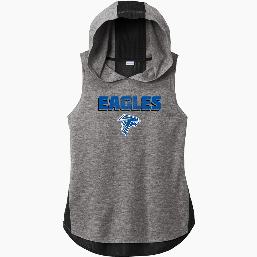 PLAINVIEW CHRISTIAN ACADEMY EAGLES <span class="pdp-name-mascot">PLAINVIEW EAGLES</span> Sport-Tek Women's Hoodie Tank