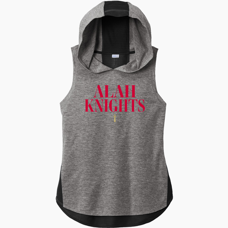 ALAH HIGH SCHOOL KNIGHTS <span class="pdp-name-mascot">ARTHUR KNIGHTS</span> Sport-Tek Women's Hoodie Tank
