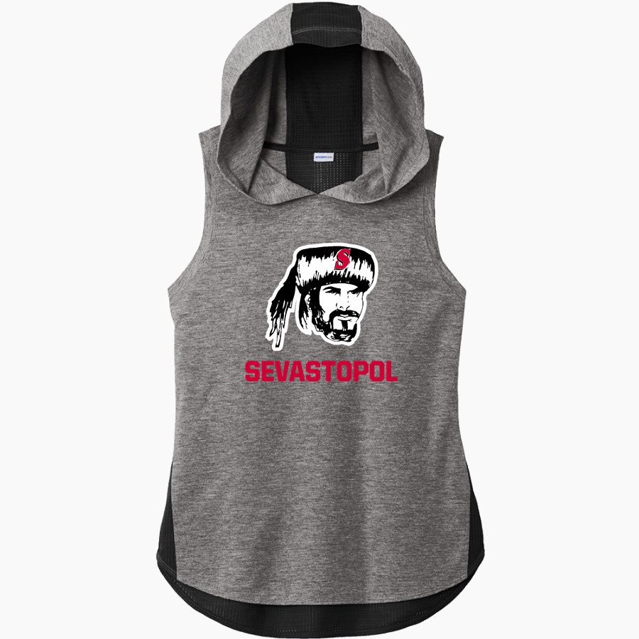 SEVASTOPOL HIGH SCHOOL PIONEERS <span class="pdp-name-mascot">SEVASTOPOL PIONEERS</span> Sport-Tek Women's Hoodie Tank