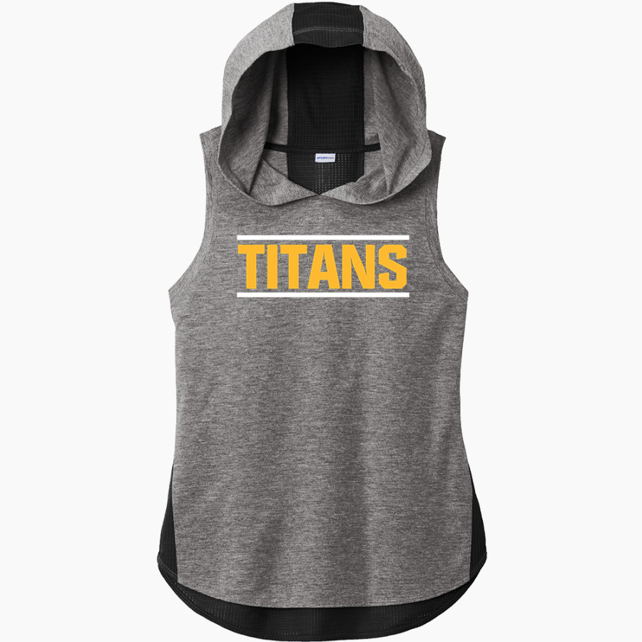 University of Wisconsin-Oshkosh Titans <span class="pdp-name-mascot">University of Wisconsin-Oshkosh Titans</span> Sport-Tek Women's Hoodie Tank