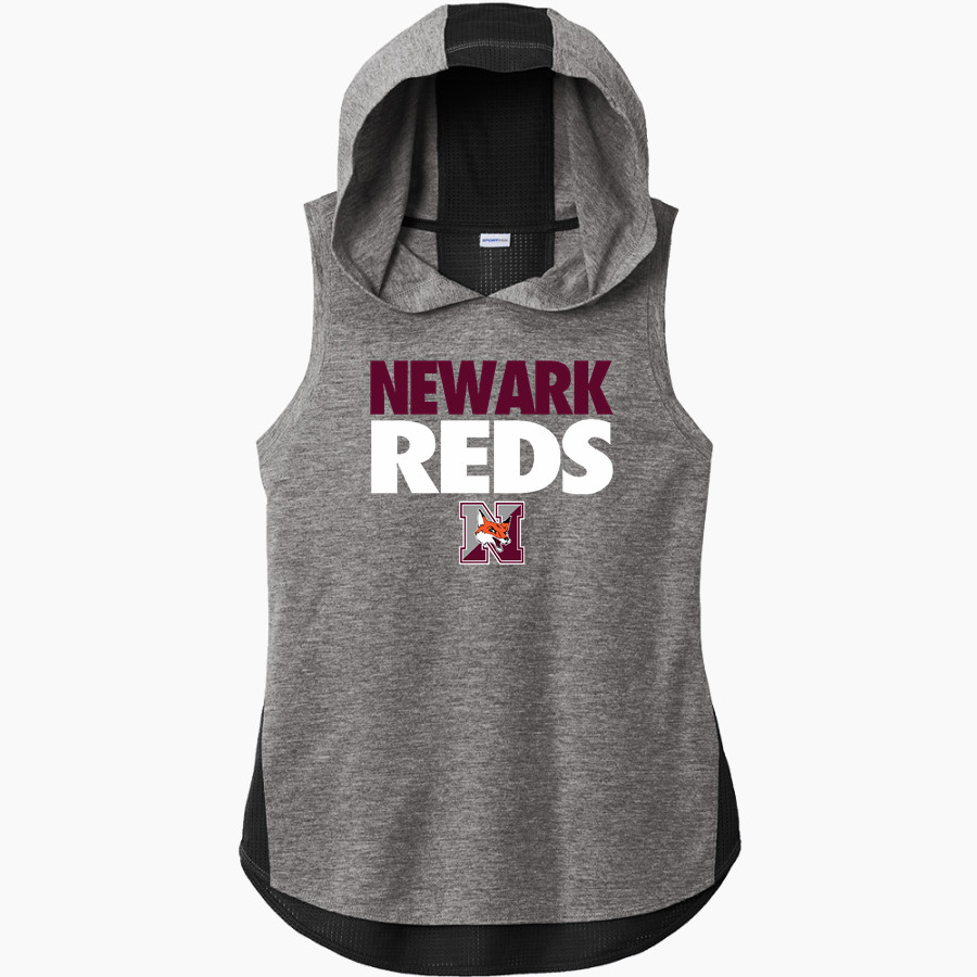 NEWARK HIGH SCHOOL REDS Sport-Tek Women's Hoodie Tank
