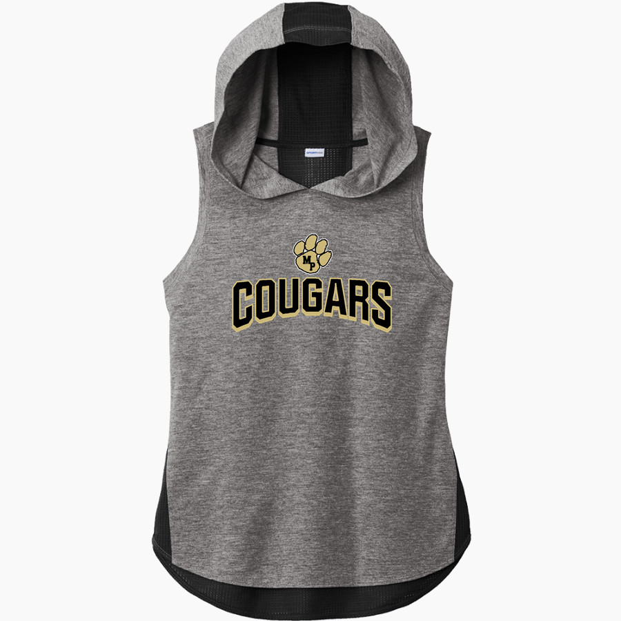 Manassas Park Cougars Sport-Tek Women's Hoodie Tank