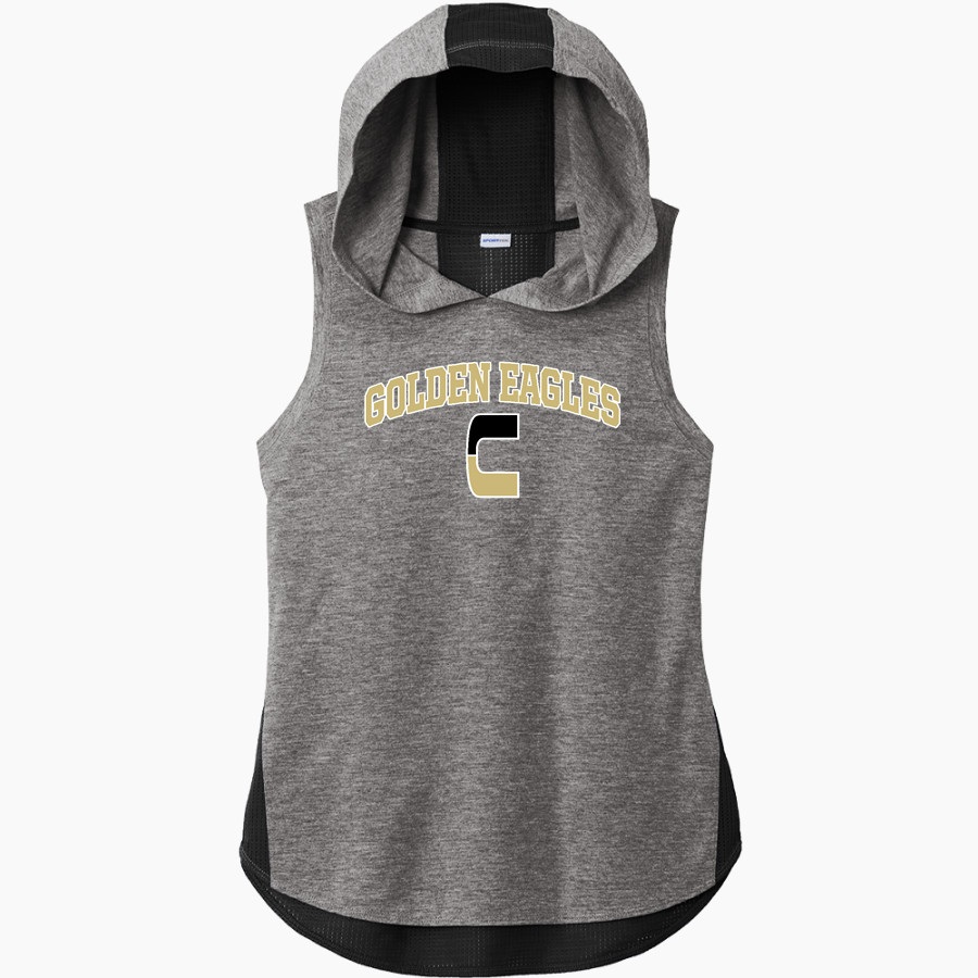 SPRINGFIELD CENTRAL HIGH SCHOOL GOLDEN EAGLES Sport-Tek Women's Hoodie Tank