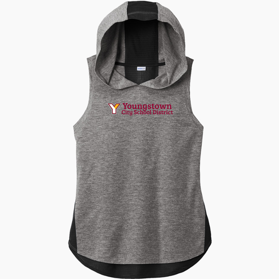 Youngstown City School District Online Store <span class="pdp-name-mascot">Youngstown City School District</span> Sport-Tek Women's Hoodie Tank