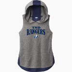 Texas School for the Deaf Sport-Tek Women's Hoodie Tank Front Thumbnail