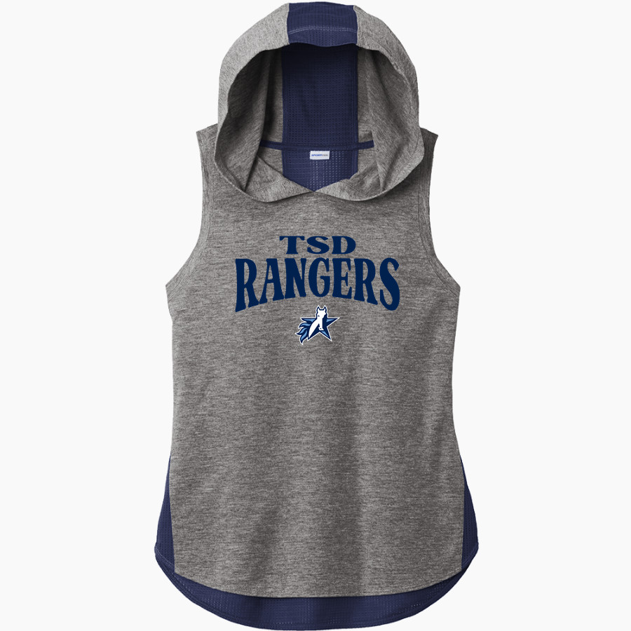 Texas School for the Deaf Sport-Tek Women's Hoodie Tank