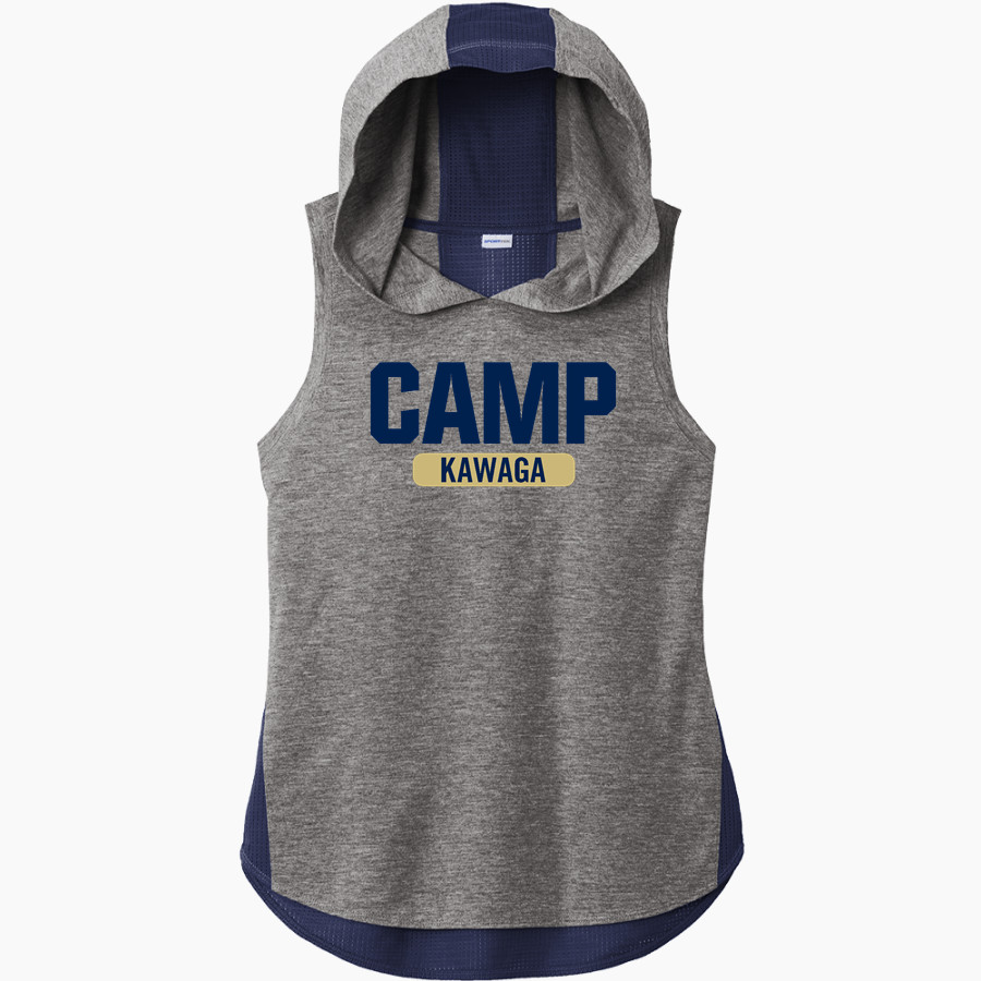 Camp Kawaga Sideline Store <span class="pdp-name-mascot">Camp Kawaga</span> Sport-Tek Women's Hoodie Tank