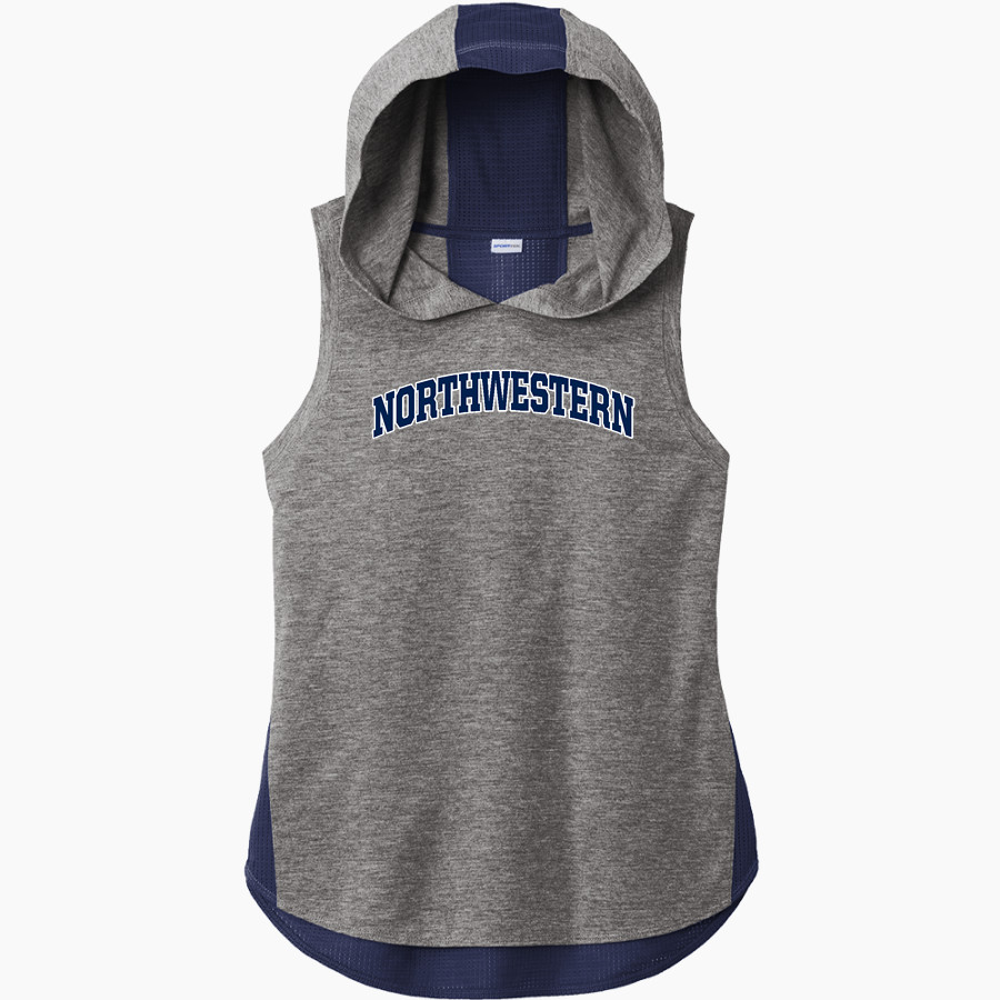 Northwestern Wildcats Sport-Tek Women's Hoodie Tank