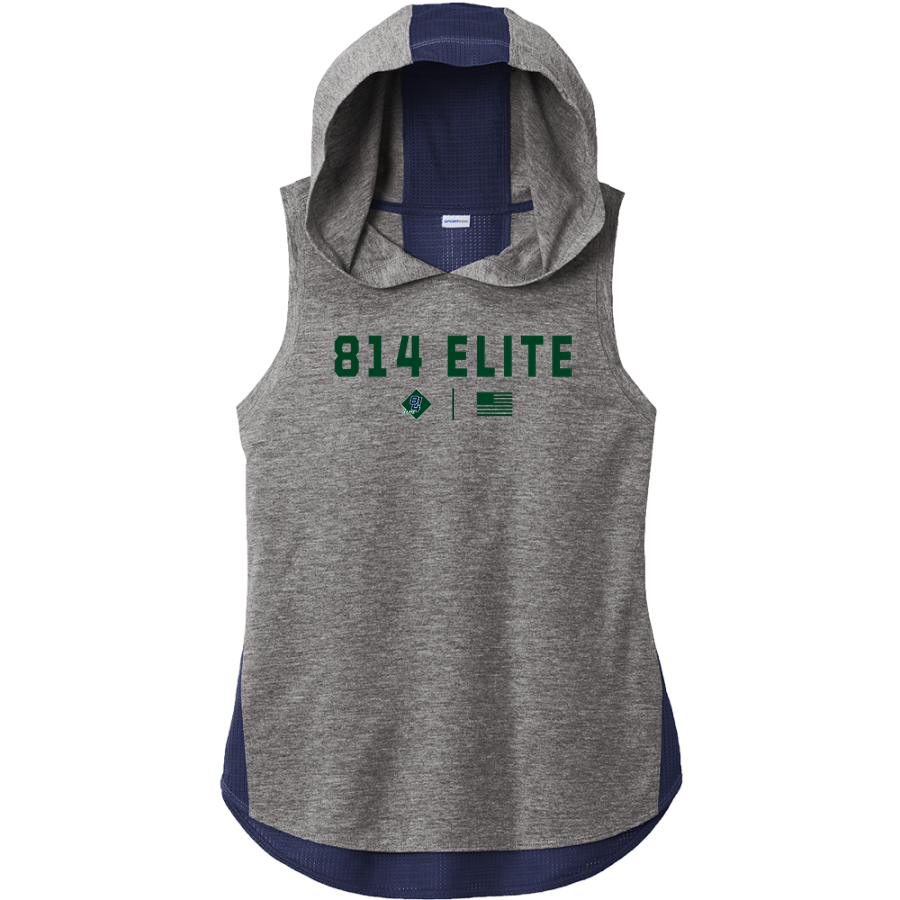 814 Elite 814 Elite <span class="pdp-name-mascot">814 Elite</span> Sport-Tek Women's Hoodie Tank