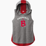 Benedictine University Mesa Redhawks Sport-Tek Women's Hoodie Tank Front Thumbnail