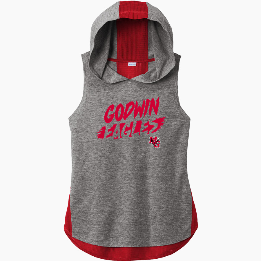 Godwin Eagles Sport-Tek Women's Hoodie Tank
