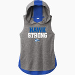 Henry Ford Hawks <span class="pdp-name-mascot">Henry Ford College Hawks</span> Sport-Tek Women's Hoodie Tank Front Thumbnail