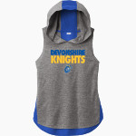 Devonshire Knights Sport-Tek Women's Hoodie Tank Front Thumbnail