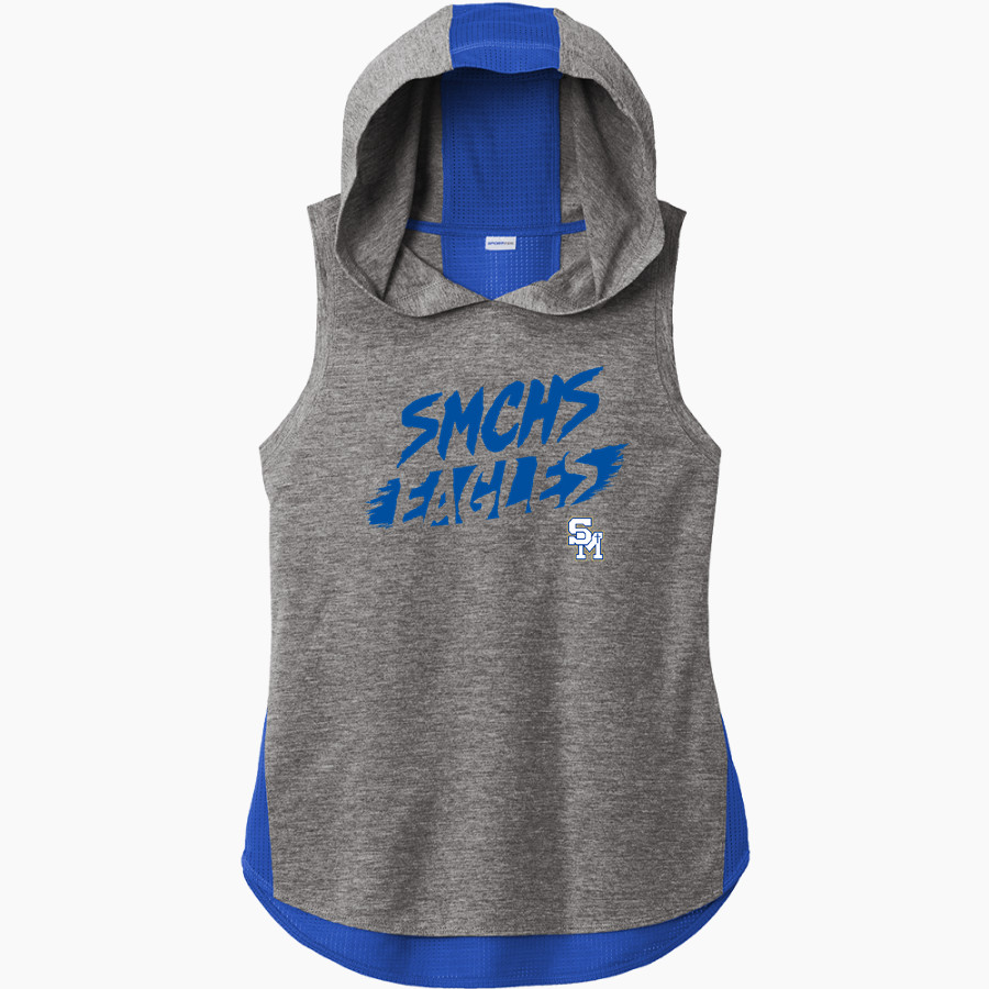 SMCHS Eagles Sport-Tek Women's Hoodie Tank