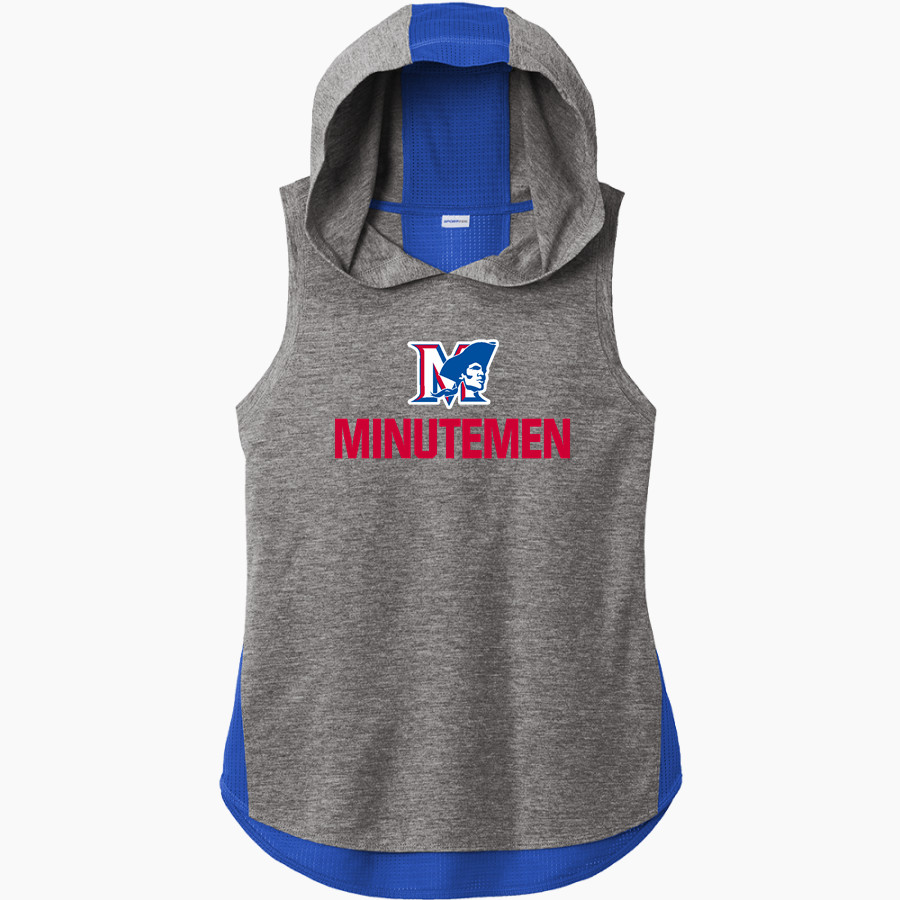 MILL RIVER UNION HIGH SCHOOL MINUTEMEN Sport-Tek Women's Hoodie Tank