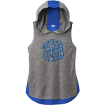 Northeast Nodaway Bluejays <span class="pdp-name-mascot">Northeast Nodaway Bluejays</span> Sport-Tek Women's Hoodie Tank Front Thumbnail