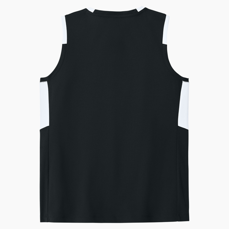 DOVER HIGH SCHOOL LONGHORNS Sport-Tek Women's Club Sleeveless V-Neck