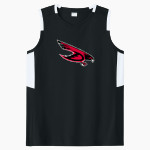 Dunedin Falcons Sport-Tek Women's Club Sleeveless V-Neck Front Thumbnail