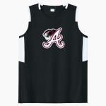 ARP HIGH SCHOOL TIGERS Sport-Tek Women's Club Sleeveless V-Neck Front Thumbnail